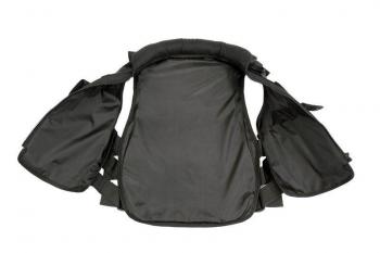 GILET TACTIQUE SWAT NOIR TOP TACTICAL