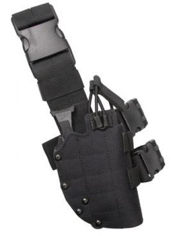 HOLSTER DE CUISSE A RETENTION RENFORCE NOIR DROITIER