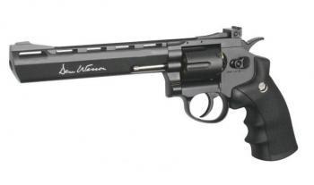 REVOLVER DAN WESSON CO2 6 POUCES NOIR