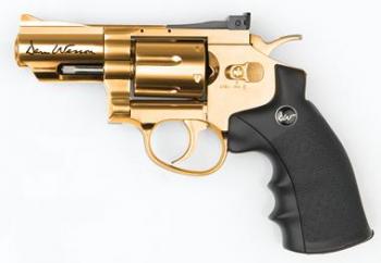 REVOLVER DAN WESSON CO2 2.5 POUCES GOLD