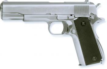 COLT 1911 A1 CHROME WE FULL METAL