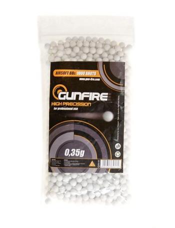 SACHET DE 1000 BILLES 0.35 G GUNFIRE